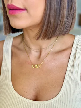 Love Letters Necklace by Sierra Winter