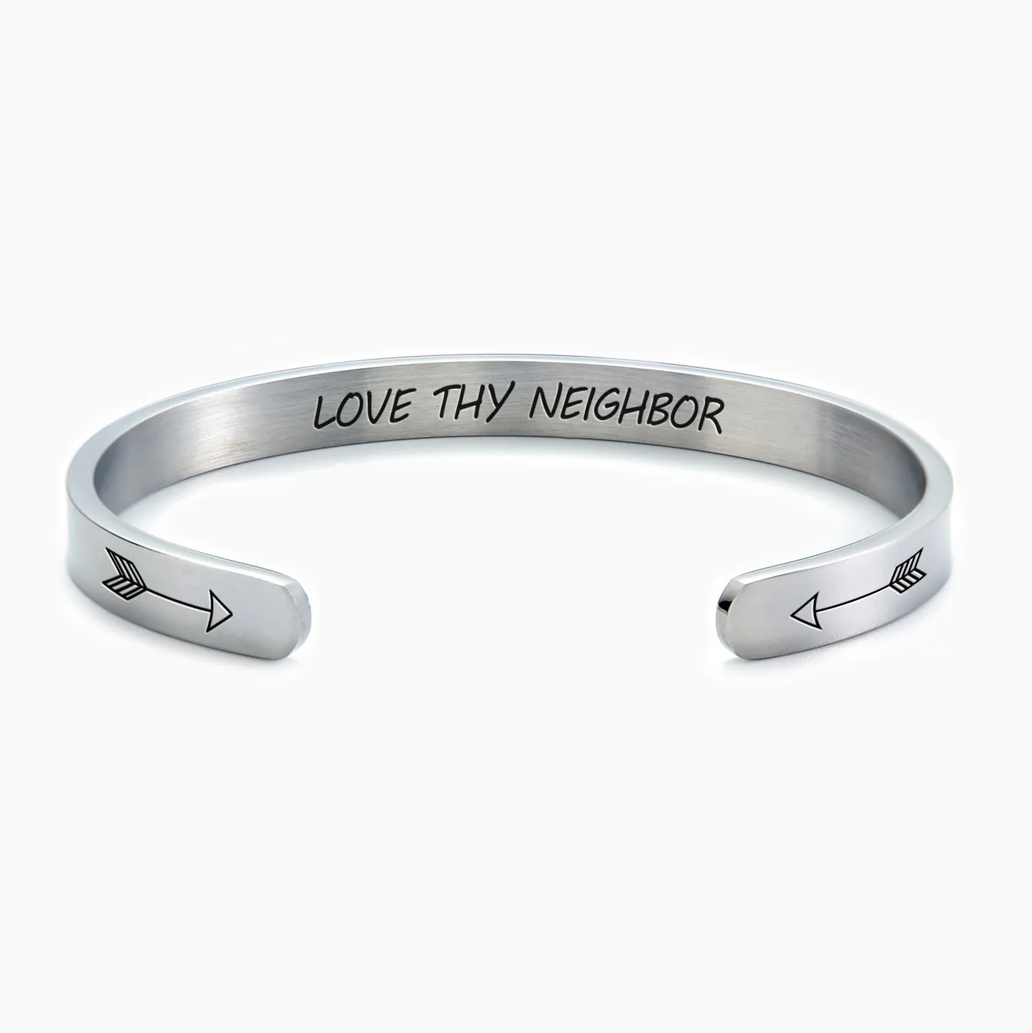 Love Thy Neighbor Cuff Bracelet