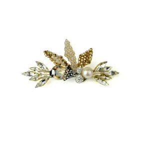 Marquis Crystal and Pearl Barrette