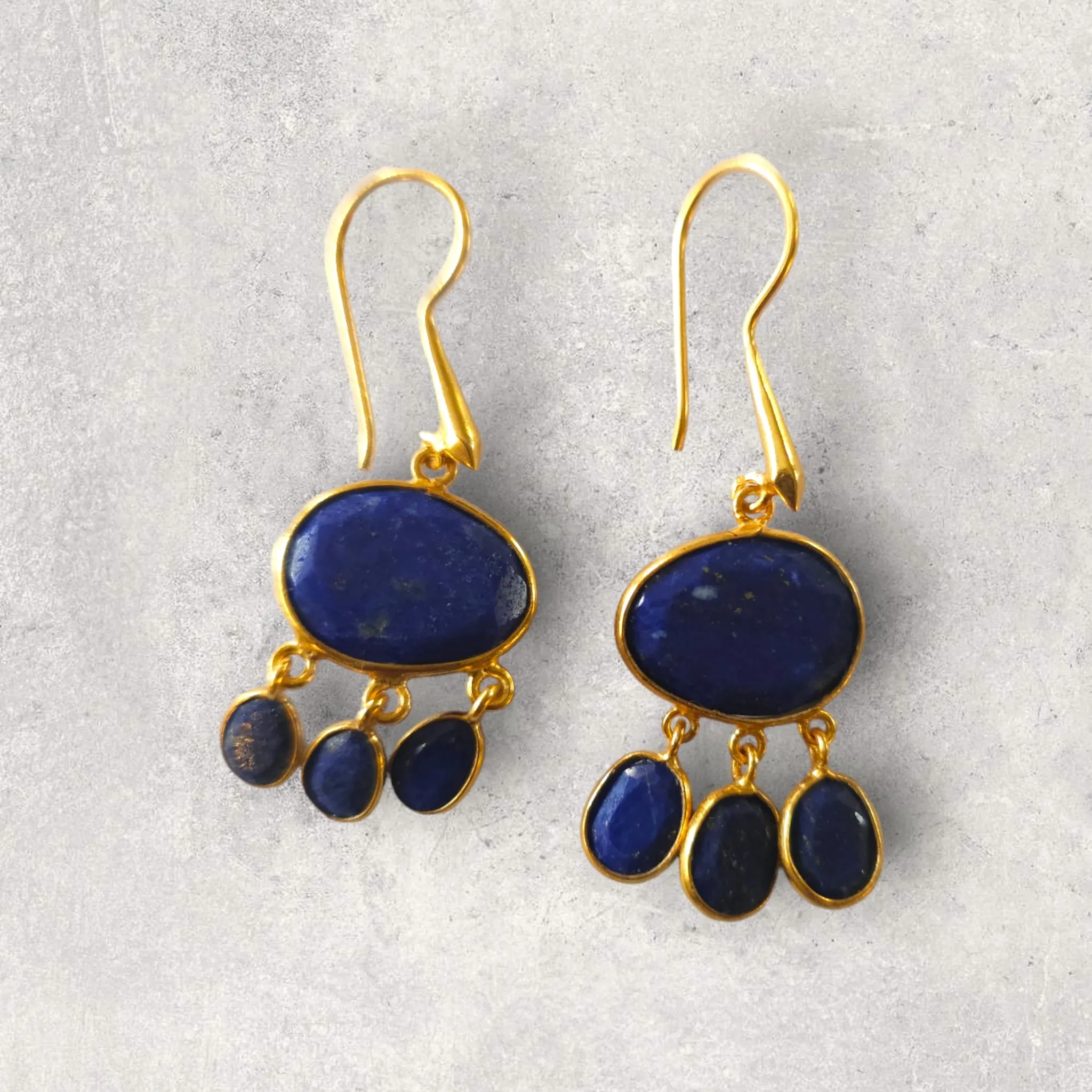 MCJewels - Lapis Dangle Earrings