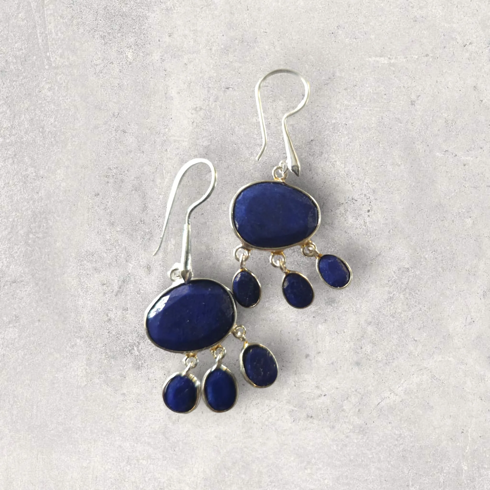 MCJewels - Lapis Dangle Earrings