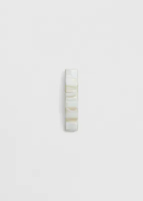 Medium Monceau Clip — Mother Of Pearl