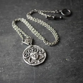 Medusa Ouroboros Necklace