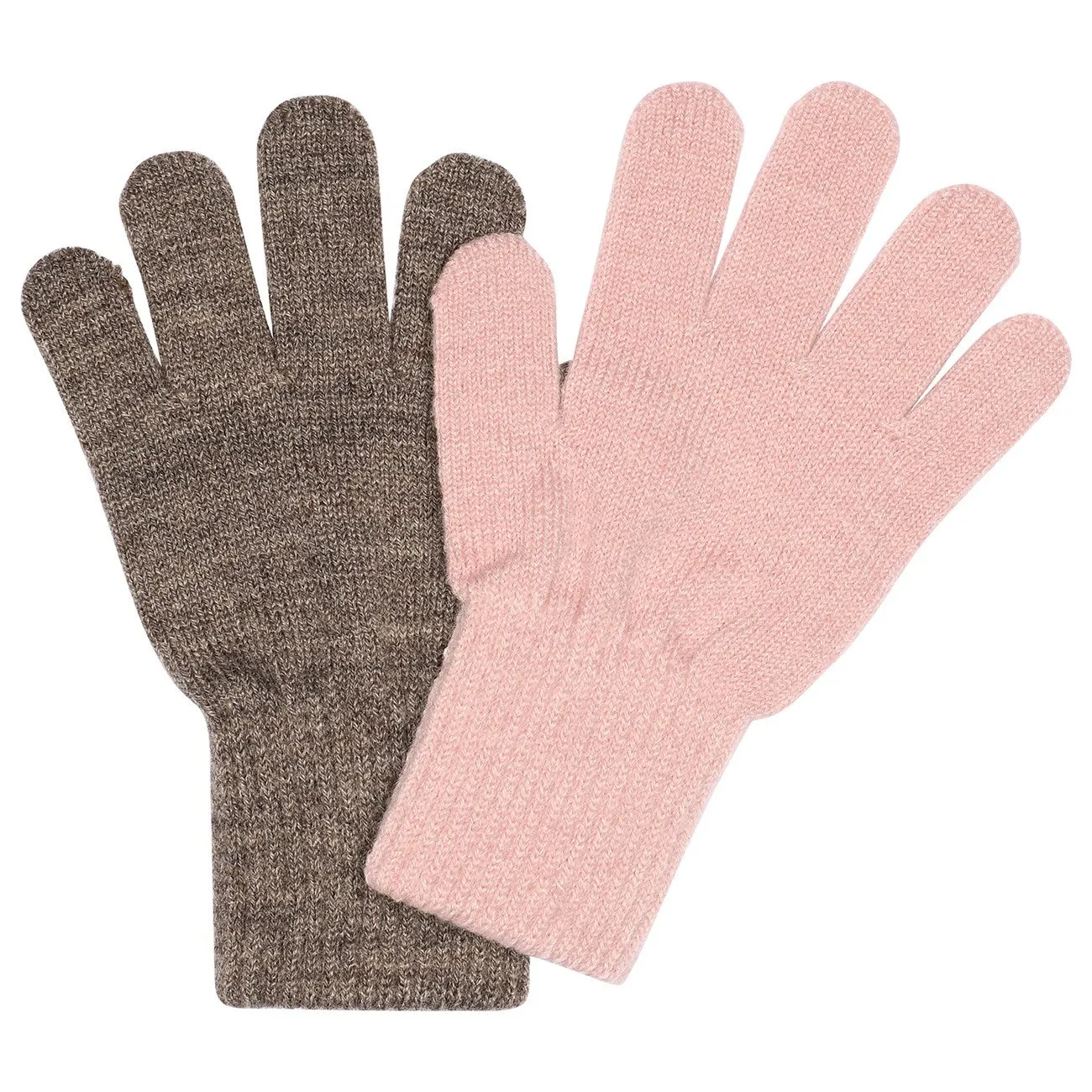 MELTON Mix Denver Mel Alt Rosa Comfy handsker 2-pack