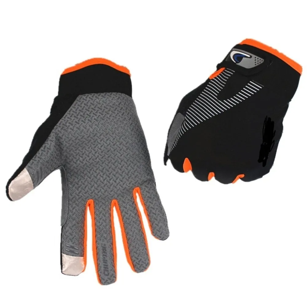 Men's High Elasticity Outdoor Breathable Gloves with Anti-slip Touch Screen Compatible