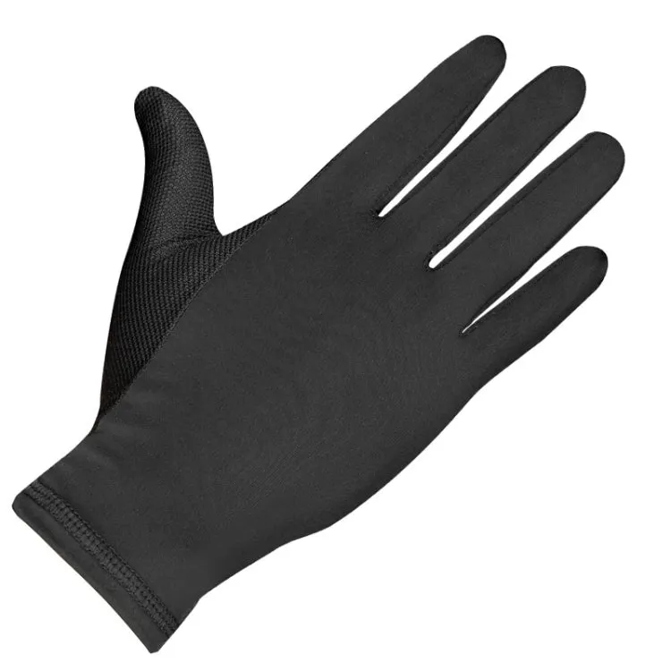 MG1050 Summer Breathable Sweat-Absorbent Silk Cycling Gloves, Size: One Size(Black)