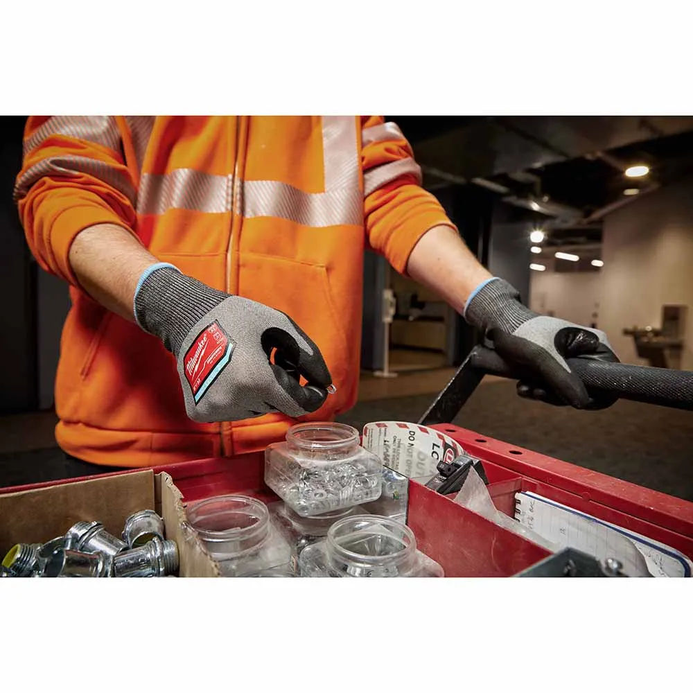 Milwaukee 48-73-8722B High Dexterity A2 Polyurethane Dipped Gloves - Large