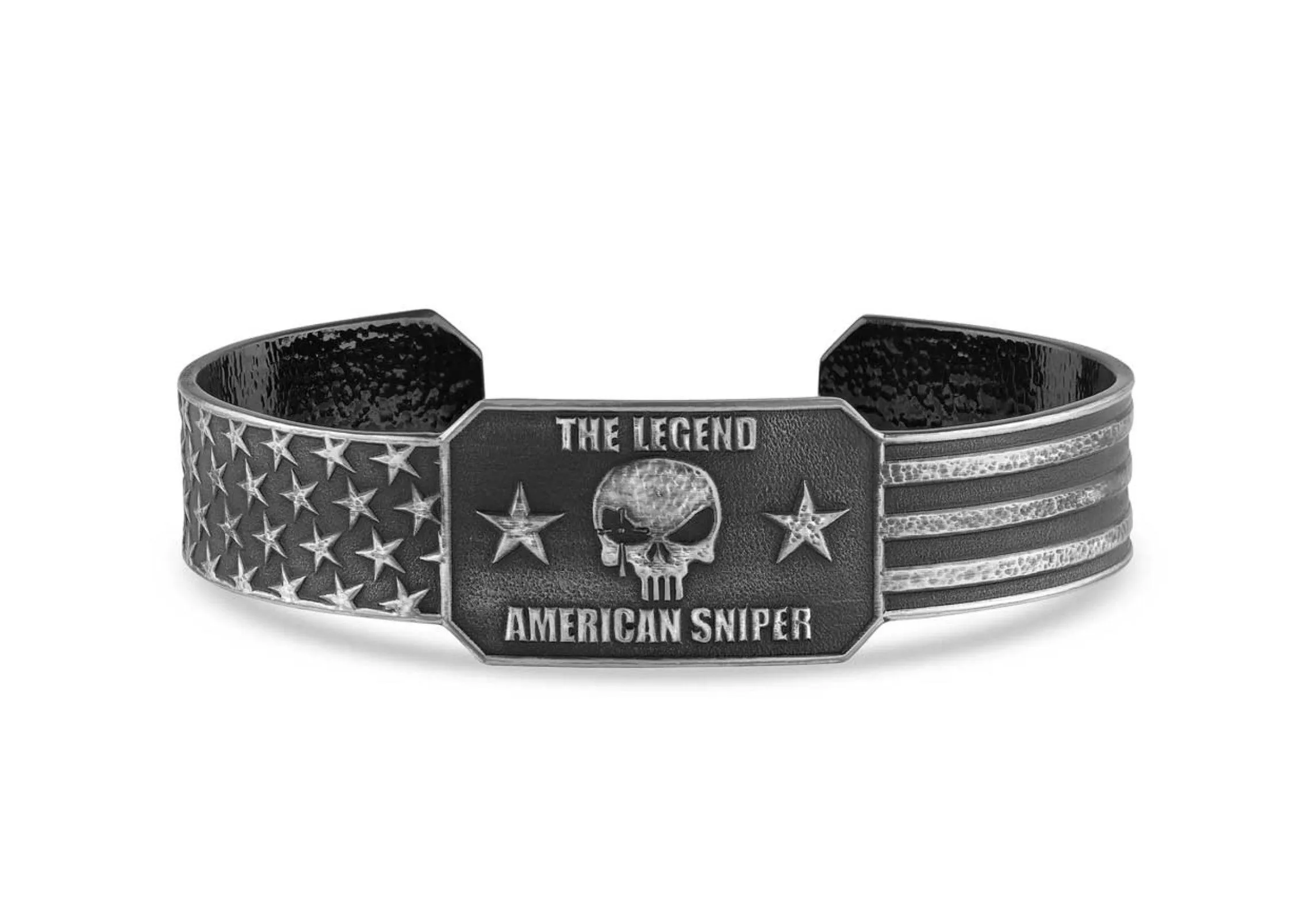 Montana Silversmiths The Legend Chris Kyle Cuff Bracelet CKBC5084