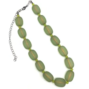 Moss Green Marco Necklace