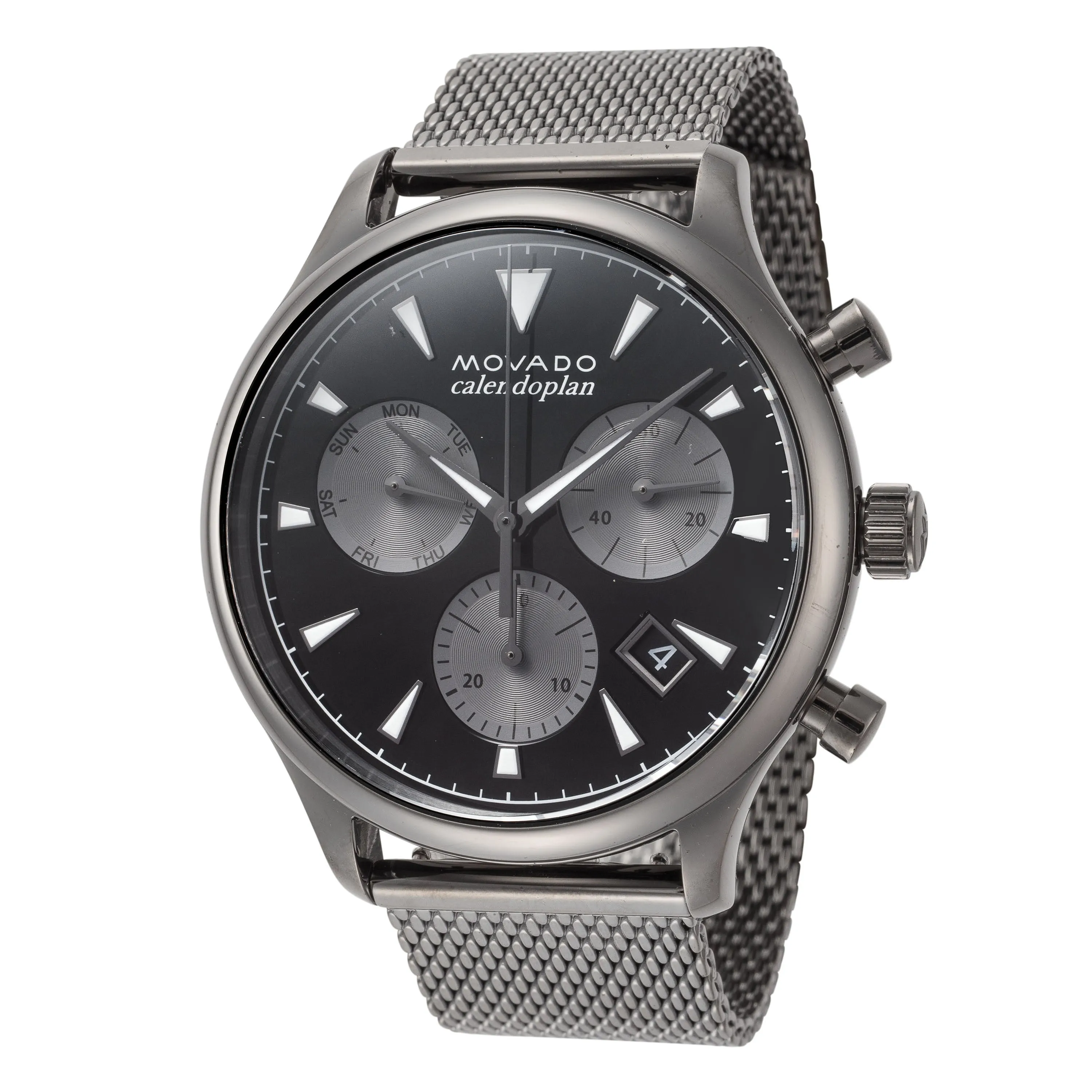 Movado Men's Heritage 43 mm Quartz Watch 3650100