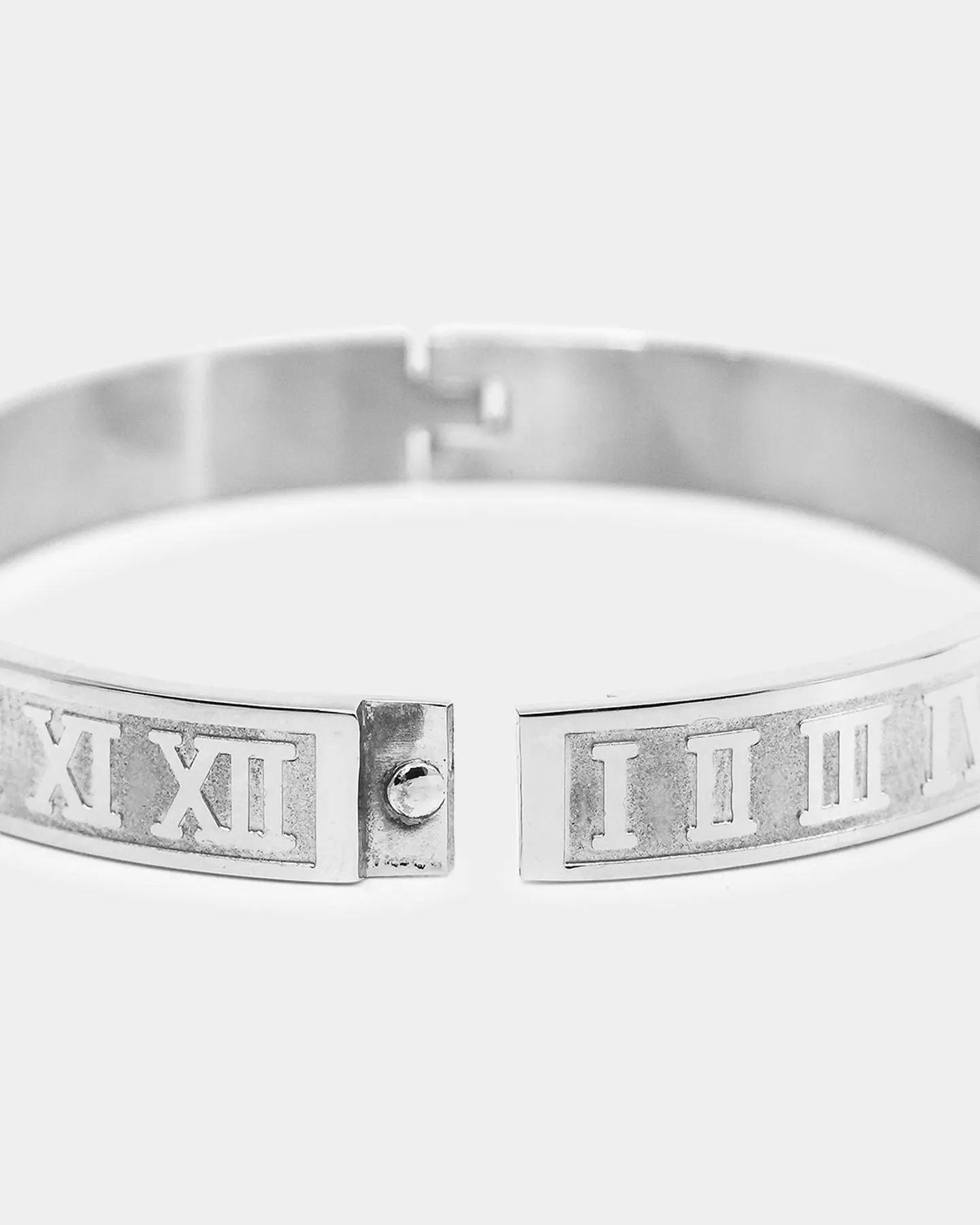 NXS Numerical Bracelet White Gold