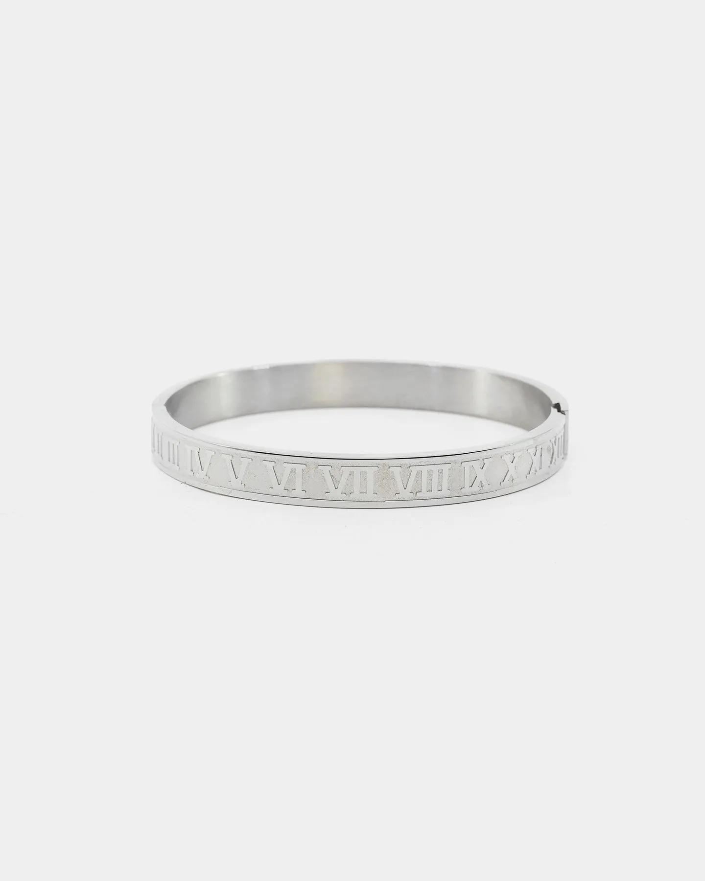 NXS Numerical Bracelet White Gold