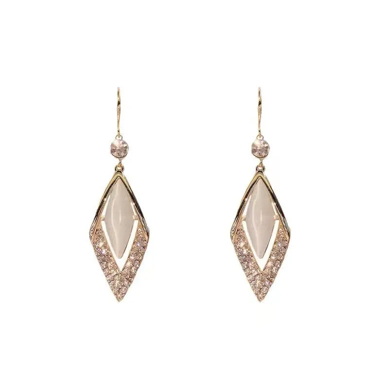 Opaline Diamond Earrings for Women