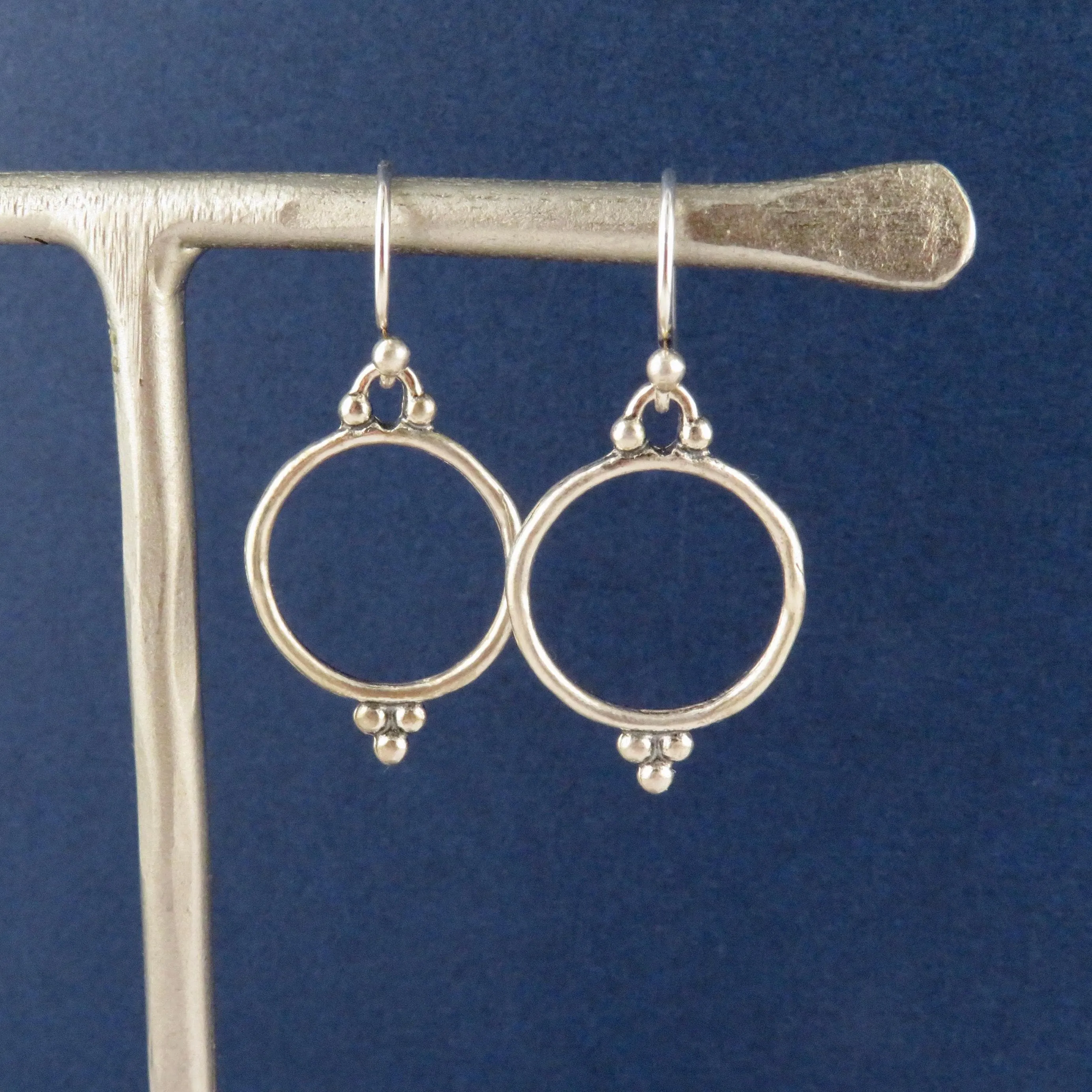 Open Circle Earrings