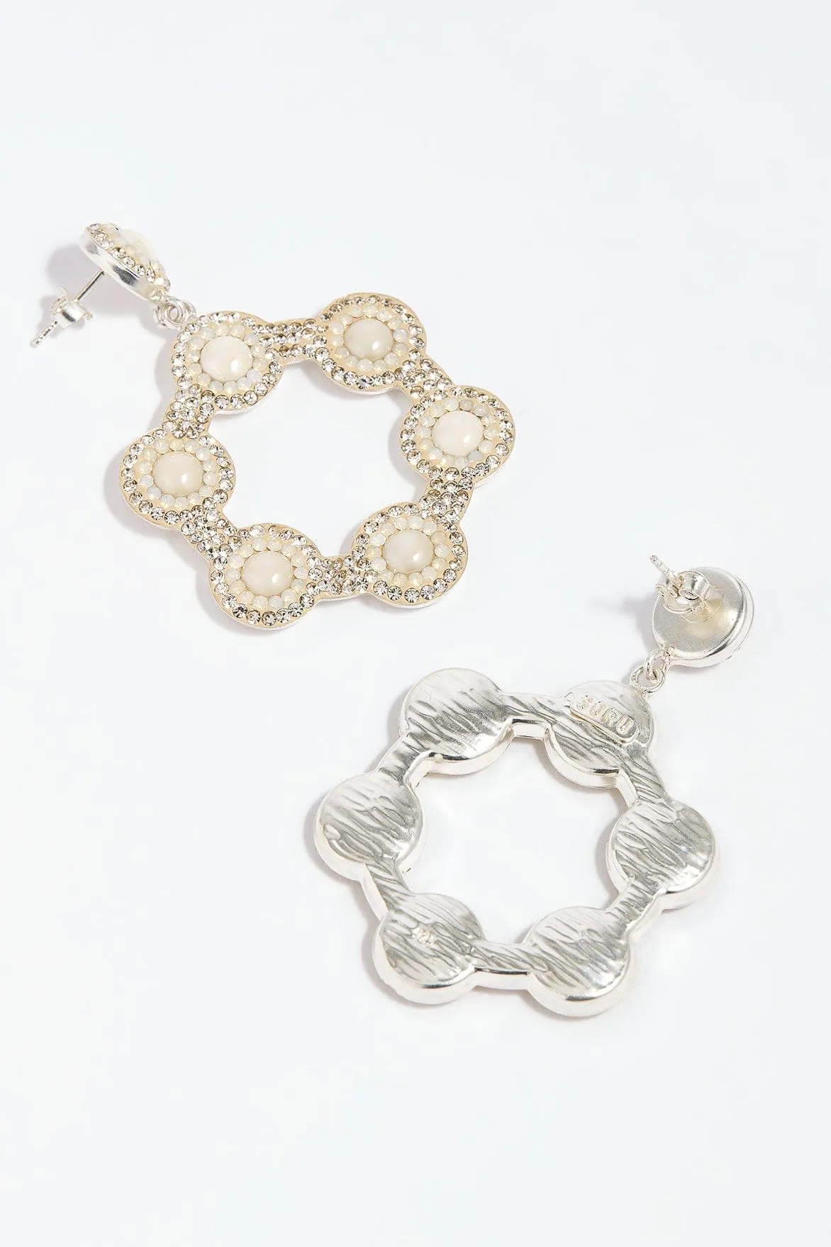 Pearl Romance Mini Hoop Earrings