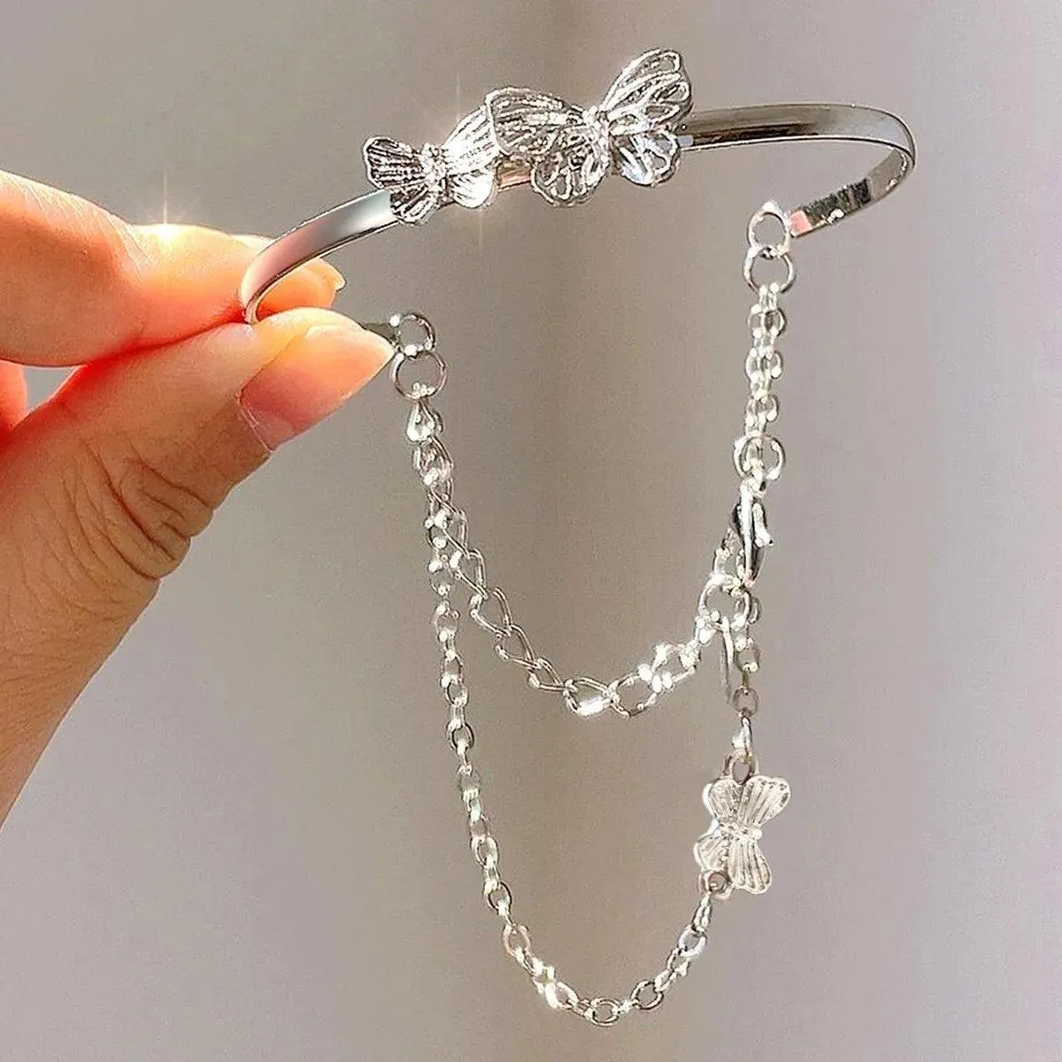 Radiant Heart Chain Bracelet: Y2K Zircon Women's Fashion Jewelry