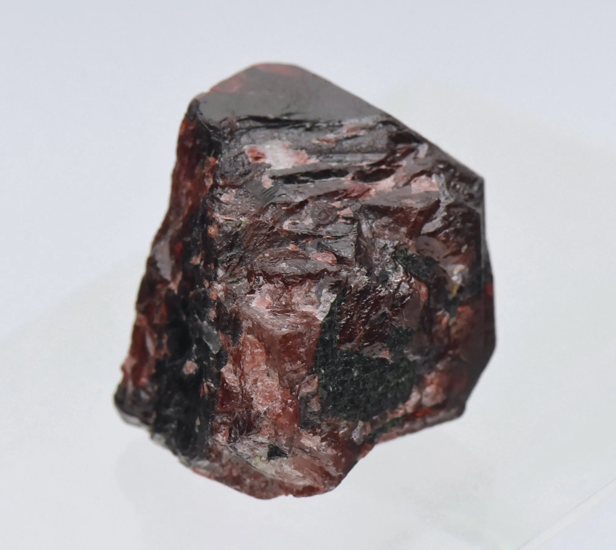 Red Zircon Crystal Mineral Specimen