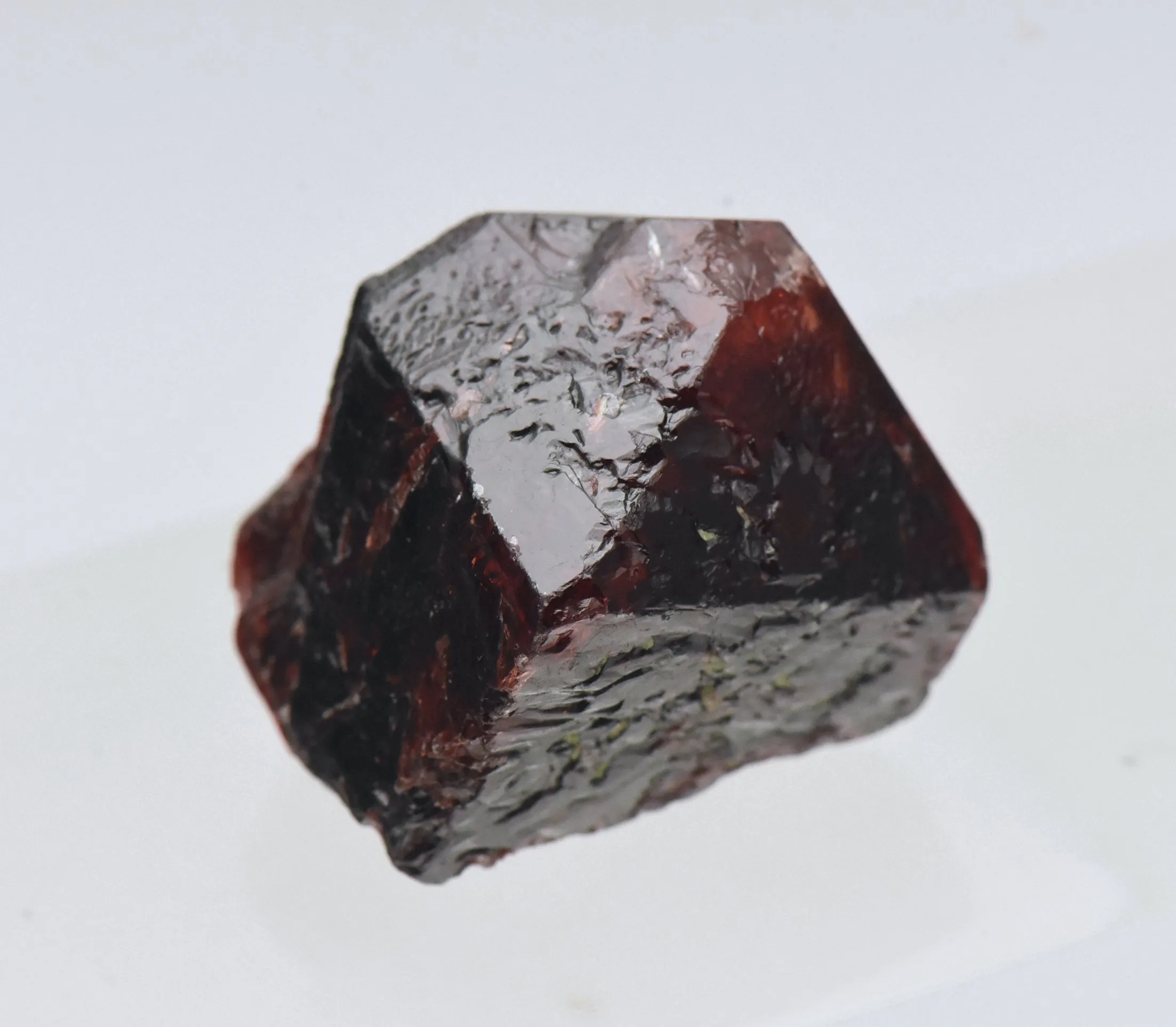 Red Zircon Crystal Mineral Specimen