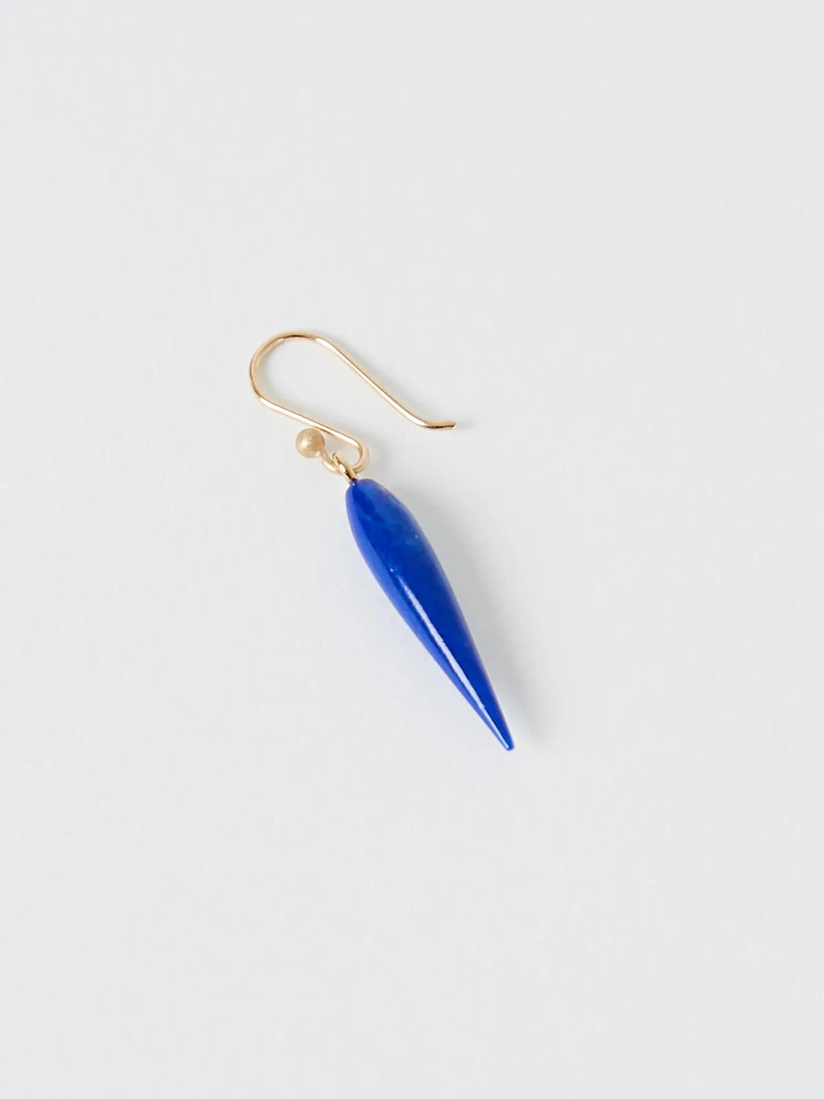 Rice Earrings in Lapis