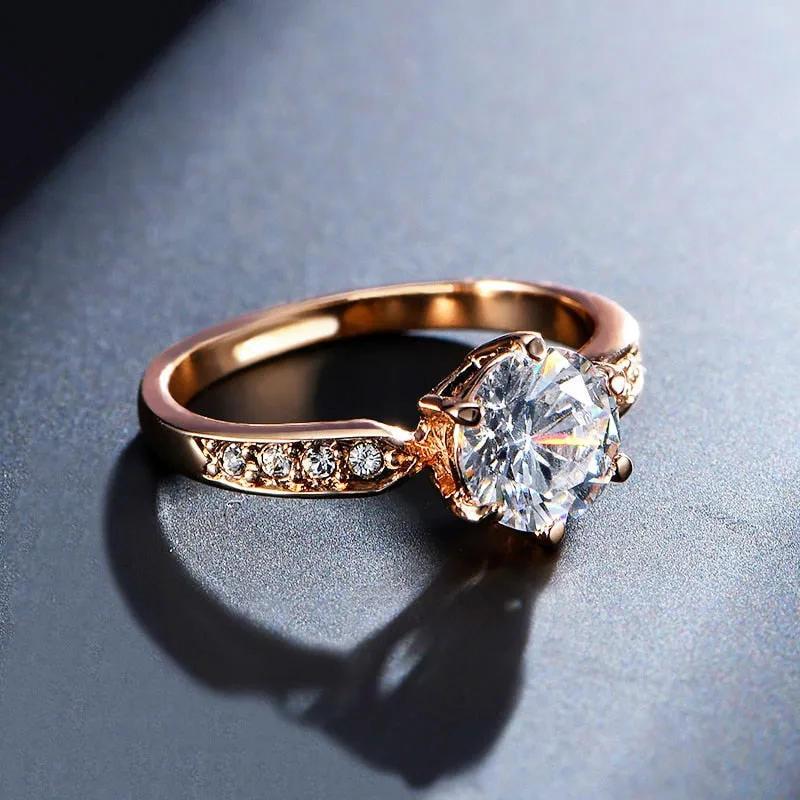 Rose Gold Engagement Ring