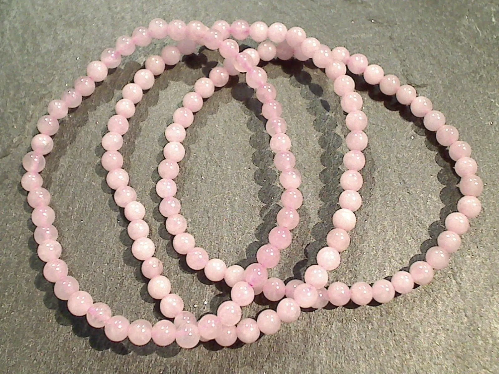 Rose Quartz 4MM Stretch Bracelet