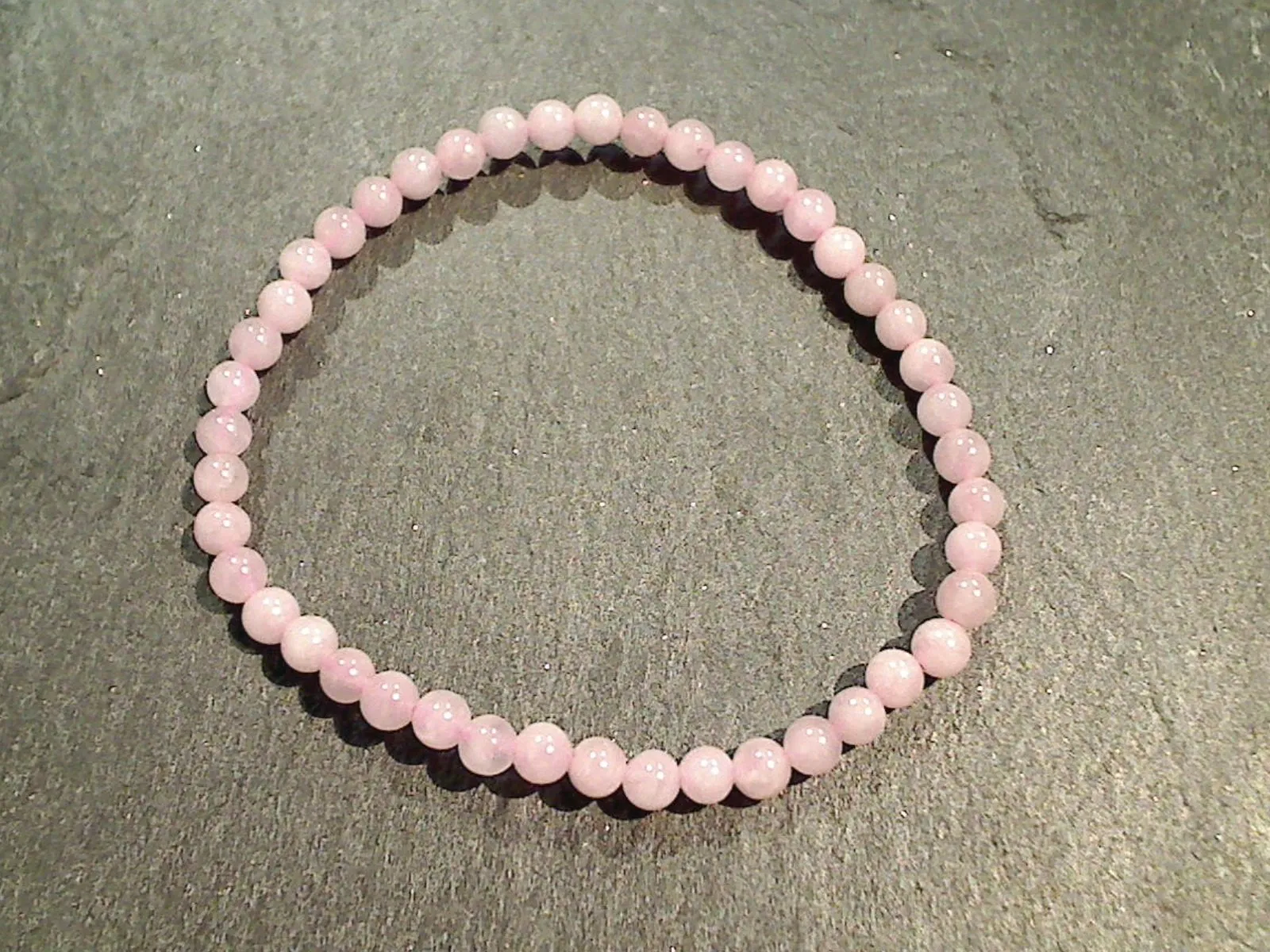 Rose Quartz 4MM Stretch Bracelet