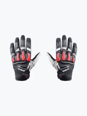 Rynox Ridge Pro Offroad Gloves Black Red