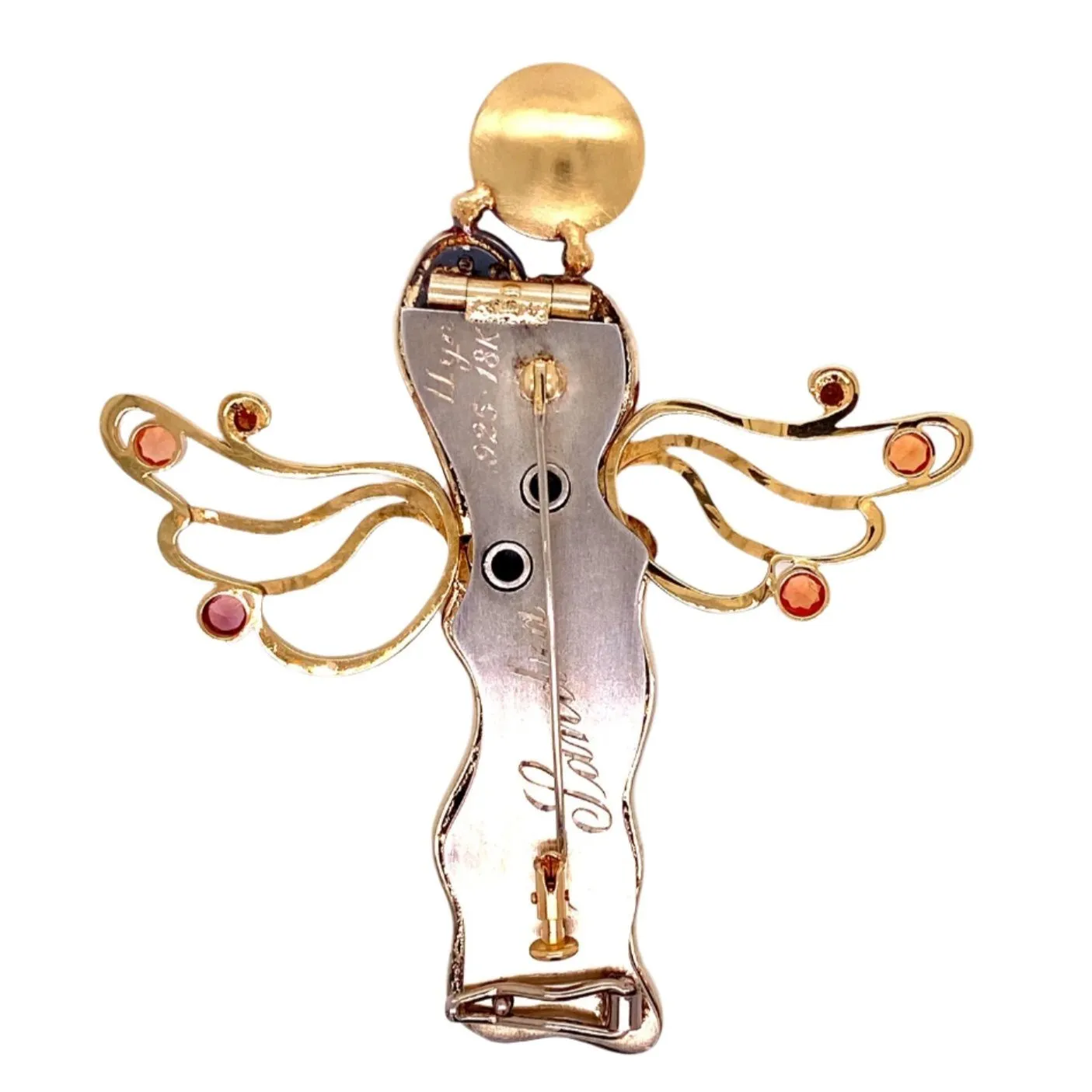 Sandra Modullyn Angel Brooch