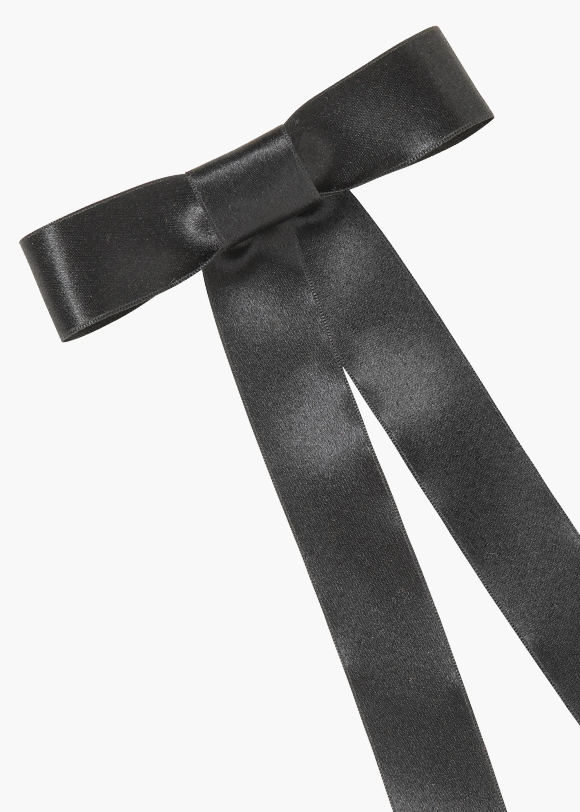 Sasha Bow Barrette -- Black