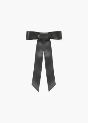 Sasha Bow Barrette -- Black