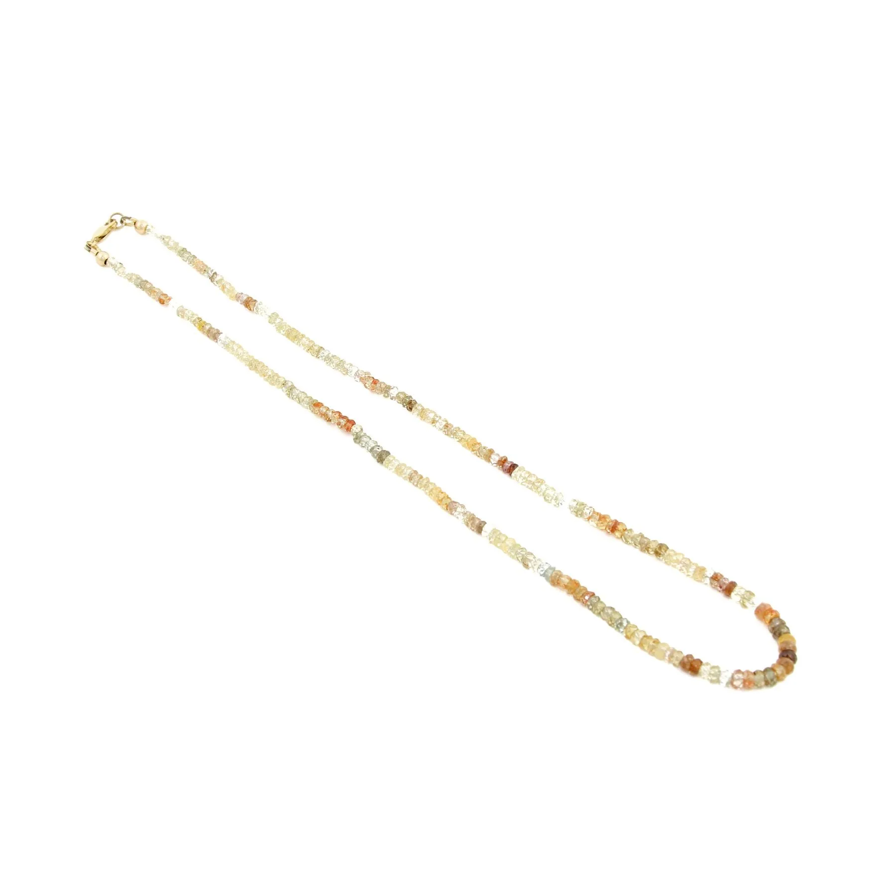 Solstice Gradient Zircon Beaded Necklace