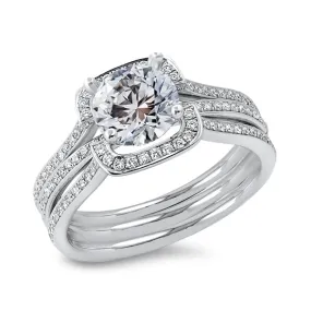 Split Shank Engagement Ring