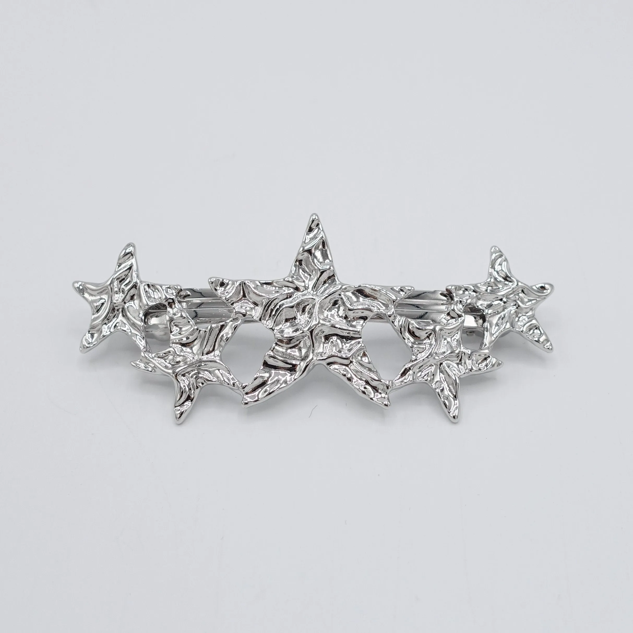 star hair barrette metal hair accessory for women