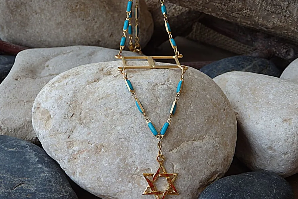 Star of David necklace