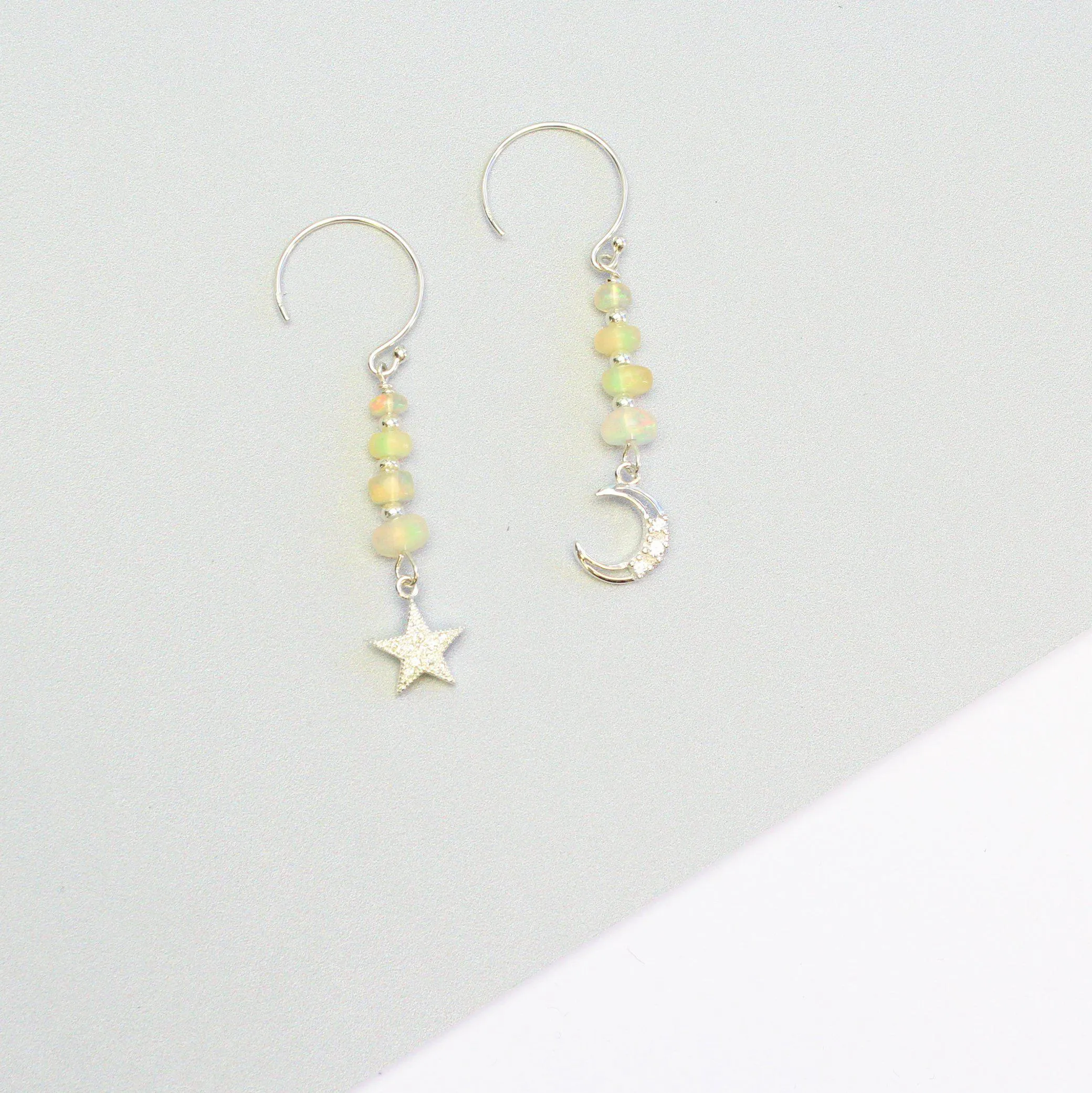 Star on Fire Earrings