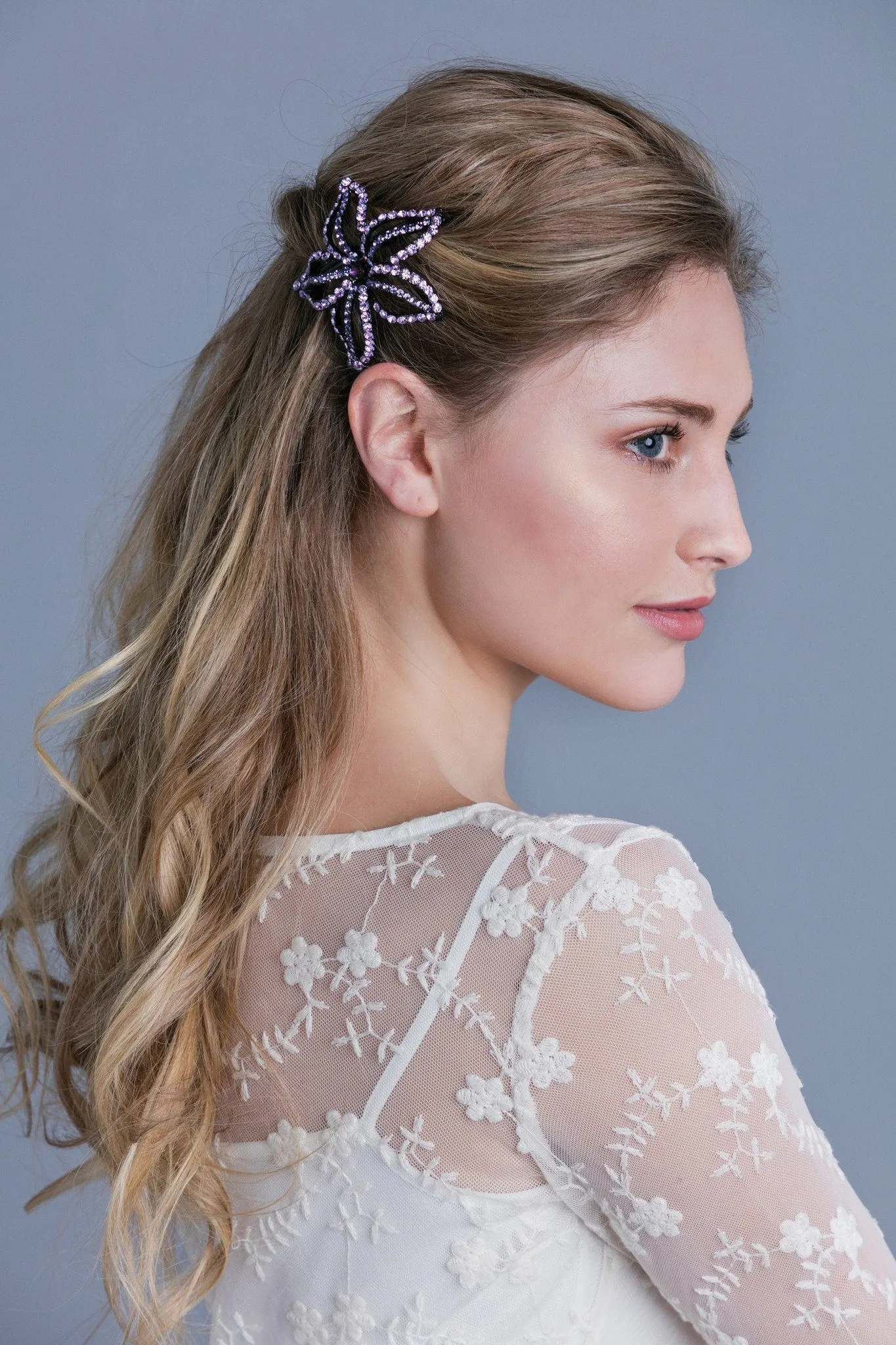 Starfish Flower Barrette