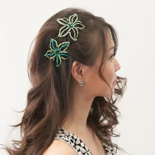 Starfish Flower Barrette