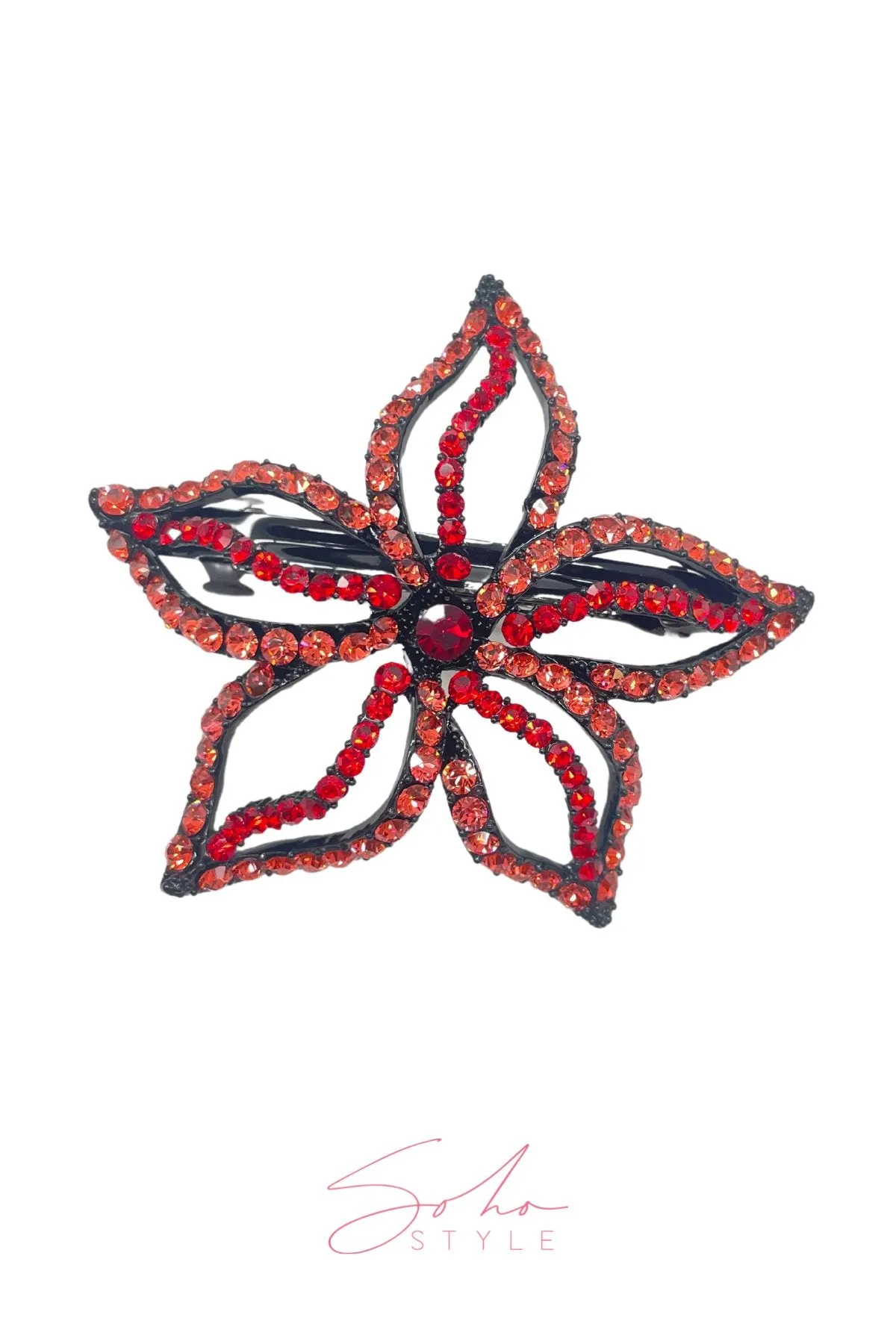 Starfish Flower Barrette