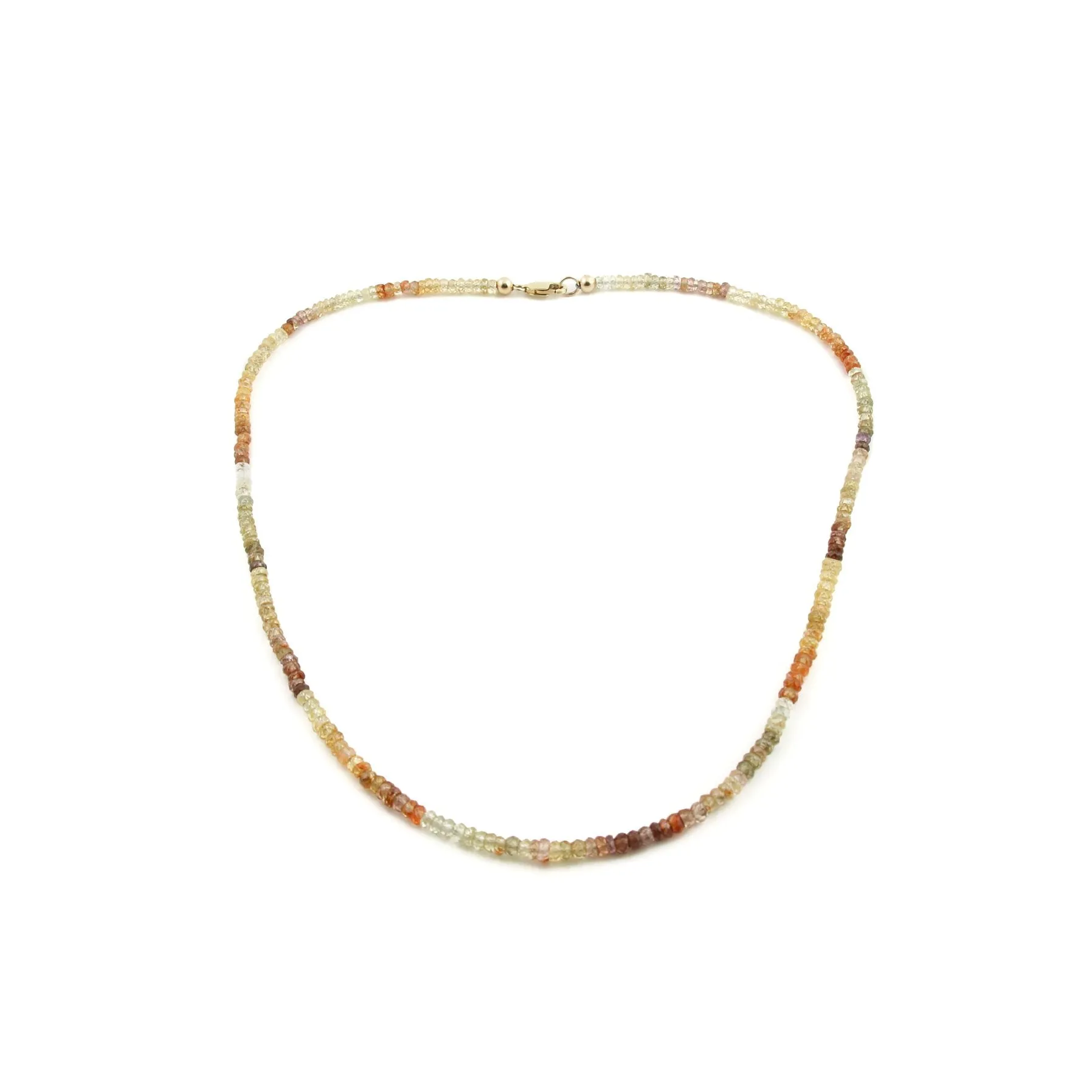 Tundra Zircon Gradient Necklace