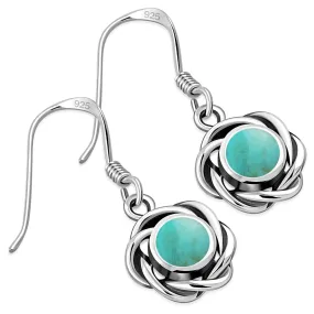 Turquoise Sterling Silver Earrings