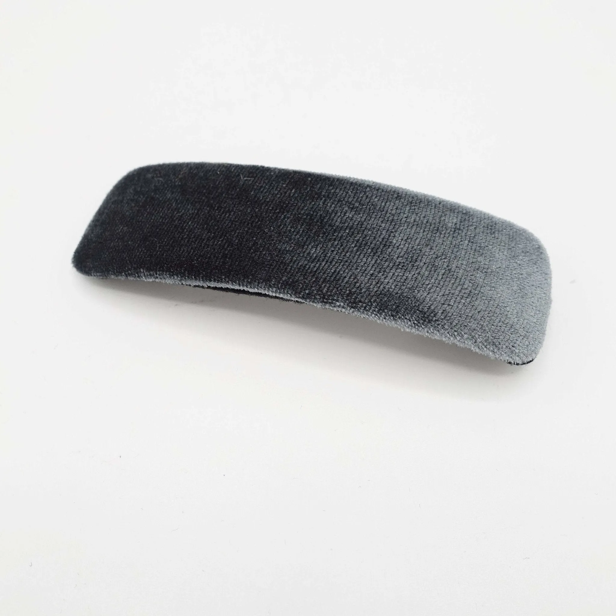 velvet hair barrette rectangle hair accessory for women