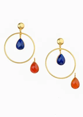 Vibrance Circle Earrings