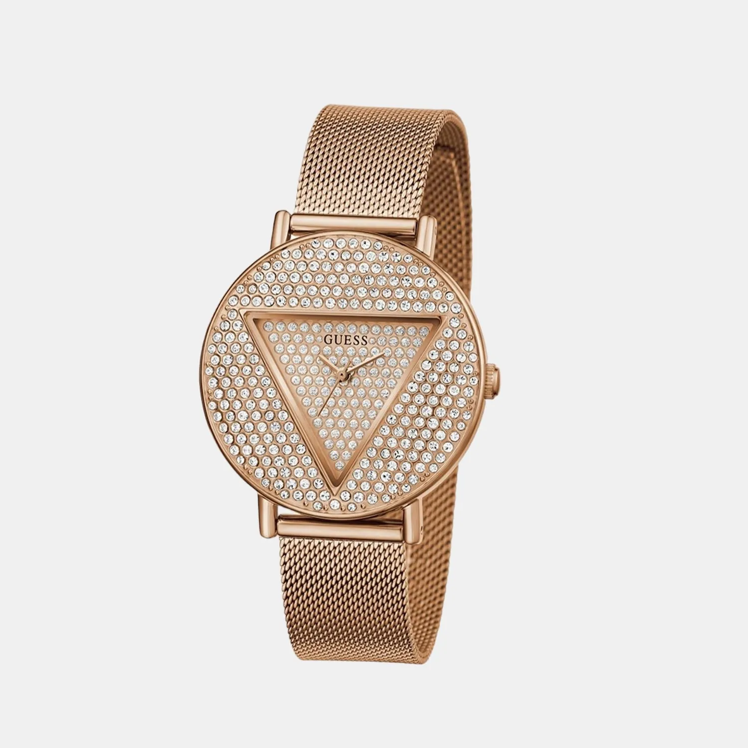 Women Rose Gold Analog Stainless Steel Watch GW0477L3